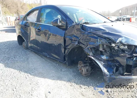 2016 Chevrolet Sonic Lt Auto из США, поврежденный, VIN 1G1JC5SH1G4105184